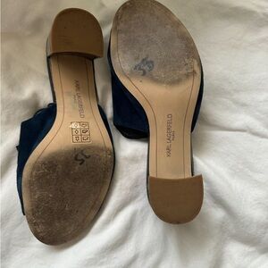 Karl Lagerfeld Blue Loafers Stylish Flats